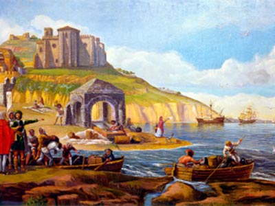 Palos puerto histórico